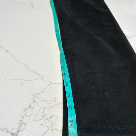 MarlaWynne Elegant Black Faux Suede Side Zip Pants - Picture 8 of 8